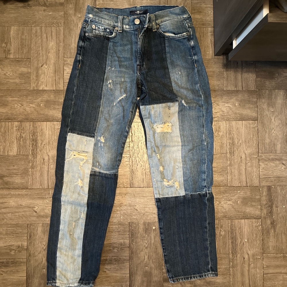 Patchwork jeans